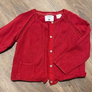 Red Kids Cardigan